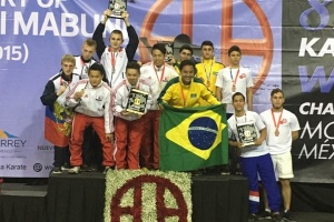 Чемпионате Мира по каратэ до Сито рю в г Монтеррей ( Мексика)