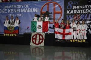 Чемпионате Мира по каратэ до Сито рю в г Монтеррей ( Мексика)